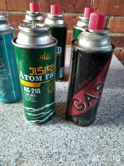 Газ для туристических печек