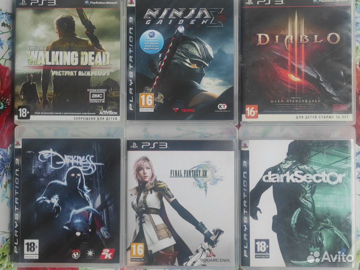 Игры диски ps3