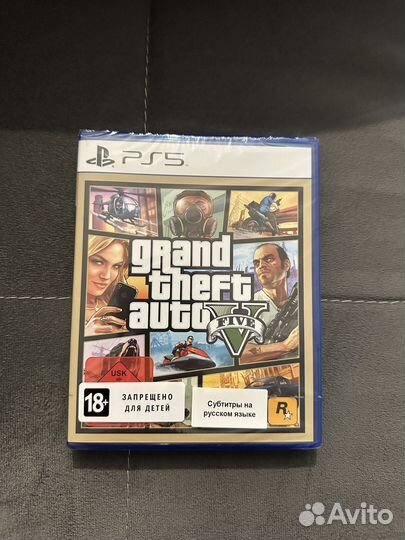 GTA 5 ps5 диск новый