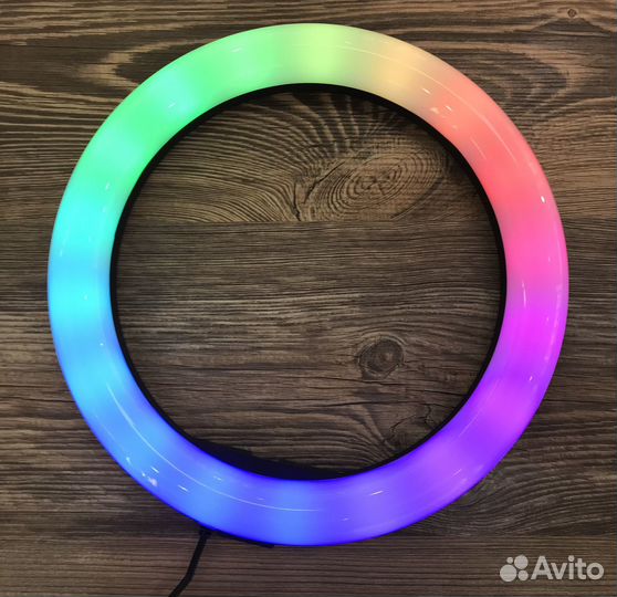 Кольцевая лампа RGB - 26см