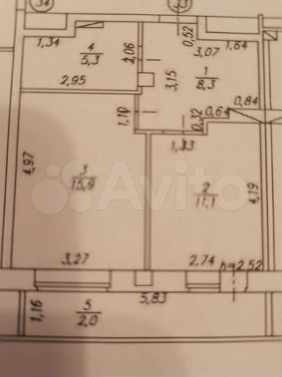 1-к. квартира, 40,6 м², 7/9 эт.
