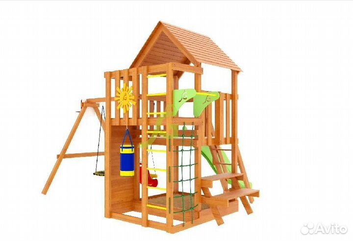 Детский игровой комплекс Крафт Pro 3 (скат 2,2)