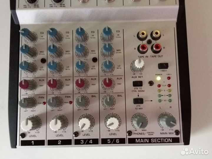 Микшерный пульт Behringer Eurorack MX602A