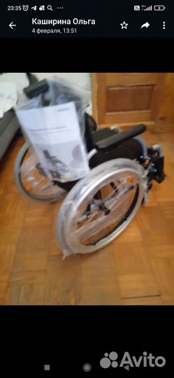 Инвалидная коляска новая