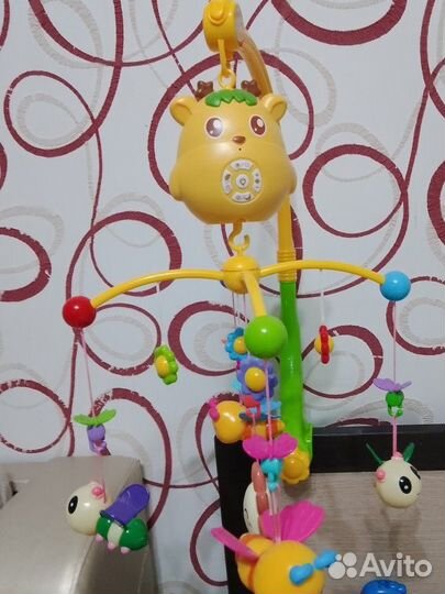 Мобиль на кроватку с проектором