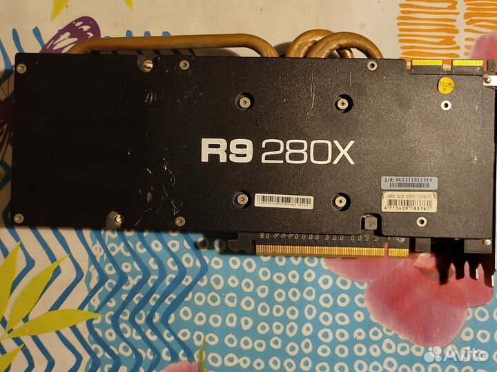 Видеокарта r9 280x 3gb