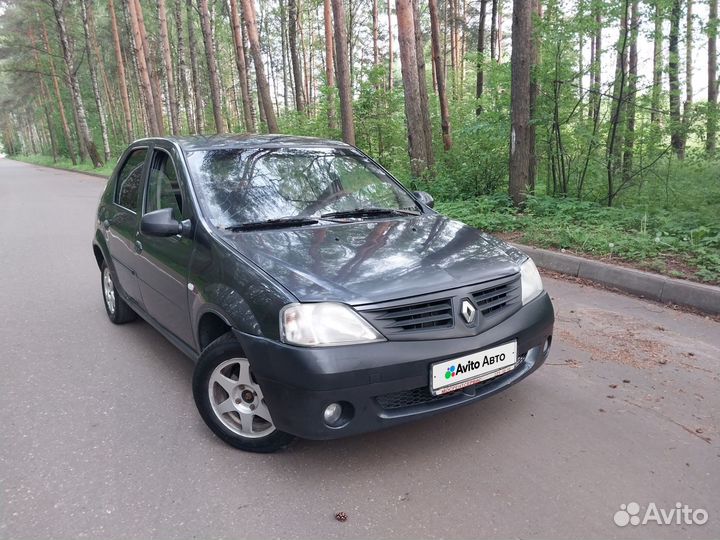 Renault Logan 1.4 МТ, 2008, 205 000 км