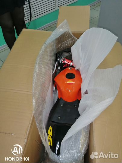 Мотоцикл детский бензиновый