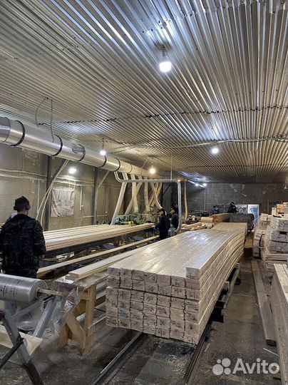 Имитация бруса Внутренняя отделка 17х176х3000, ав