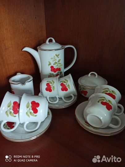 Сервиз кофейный гдр