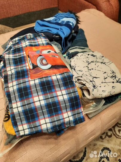 Детские вещи пакетом на мальчика 1-2 и 4-6 лет