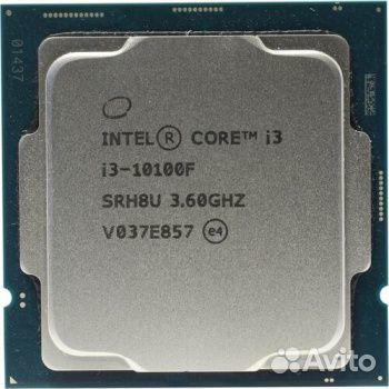 Intel Core i3-10100F OEM (CM8070104291318) новая с