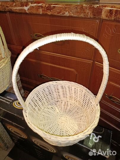 Корзины подарочные натуральный ротанг