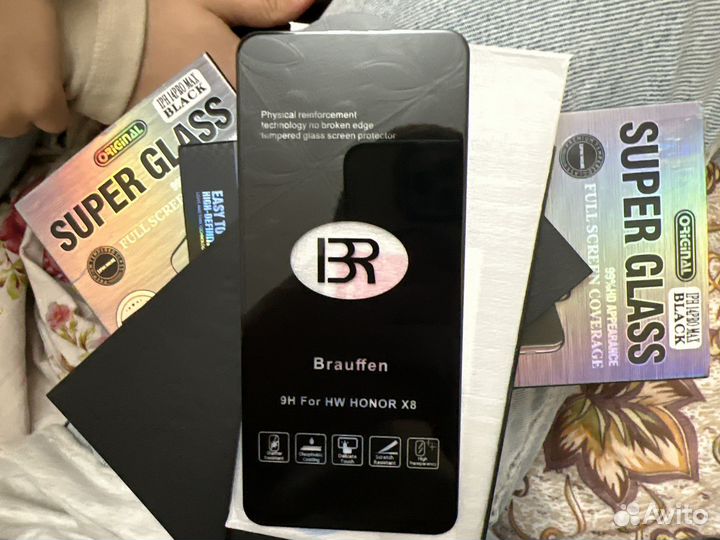 Защитное стекло honor 8x