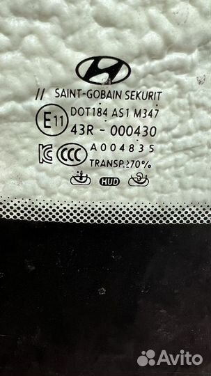 Лобовое стекло на Genesis g80