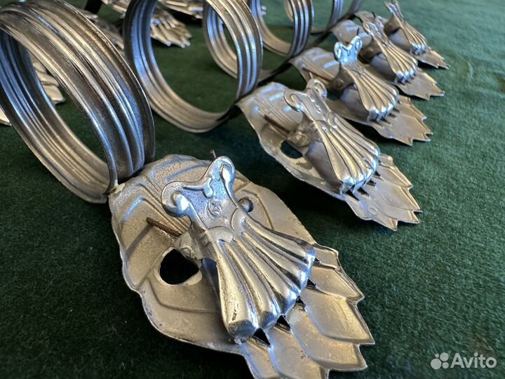 Винтажные прищепки для штор. Ар-деко