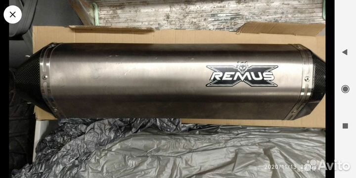 Банки глушителя оригинал Remus