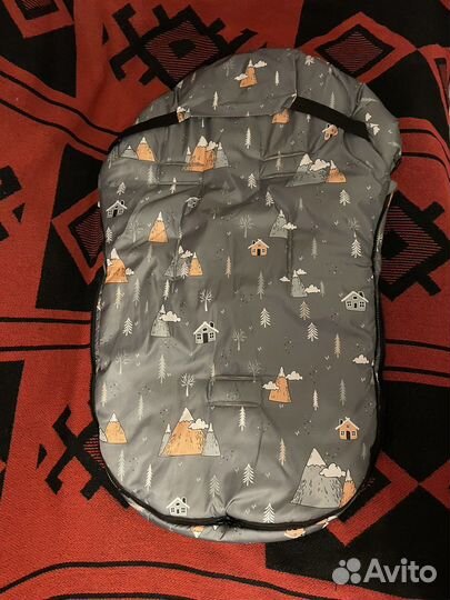 Конверт меховой amarobaby 85 см