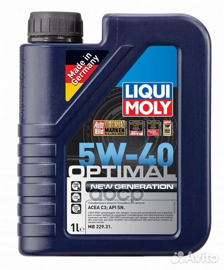 5W-40 Optimal New Generation, 1л