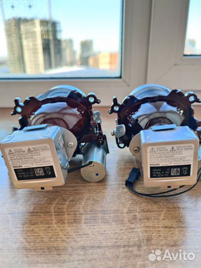 Комплект штатных ксеноновых линз Freelander 2