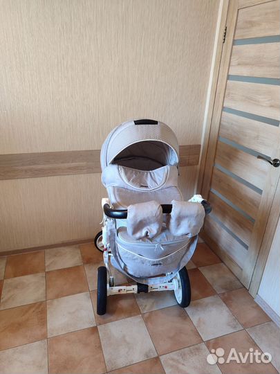 Коляска adamex 3 в 1 бу