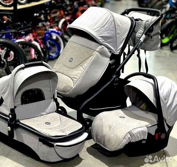 Коляска Luxmom 92 2в1 и 3в1 с гарантией