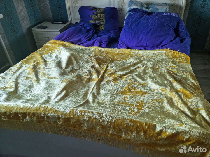 Покрывало плюшевое СССР