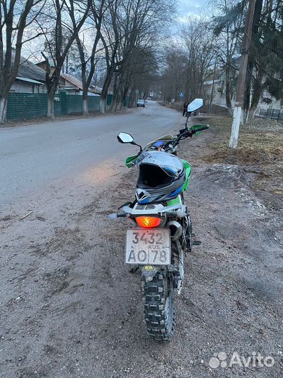 Мотоцикл Эндуро Motoland XR250 enduro