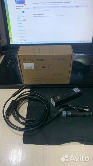 Эндоскоп WiFi F150 водонепроницаемый