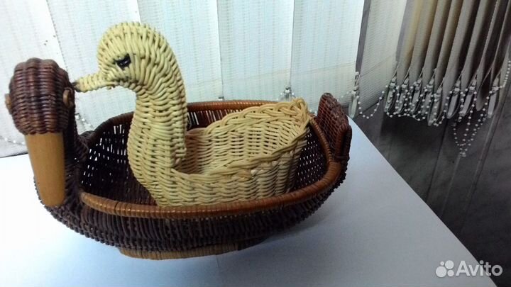 Кухонная утварь, дерево, соломка СССР