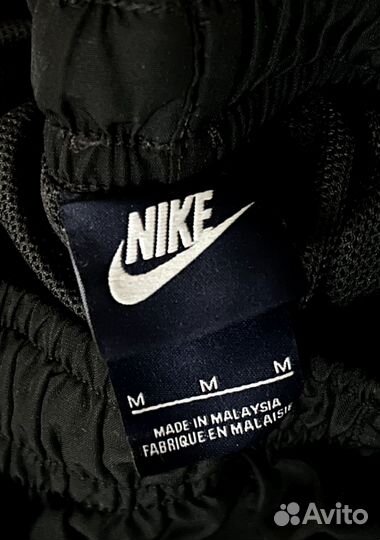 Nike нейлоновые штаны