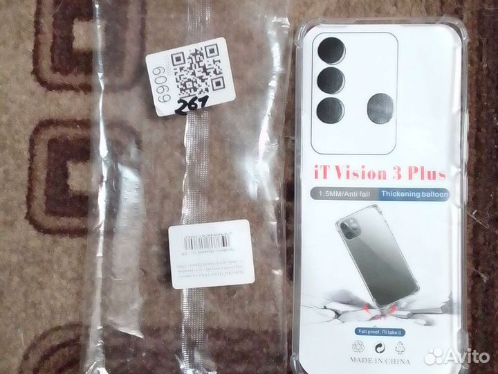 Чехол на телефон itel vision 3 plus