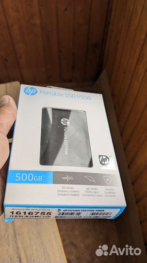 SSD P500 HP новый