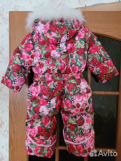 Зимний комбинезон для девочки/конверт на выписку