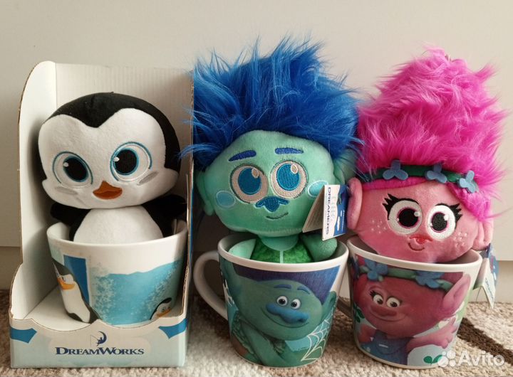 Игрушка в кружке магнит