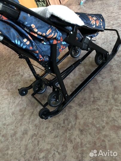 Коляска санки