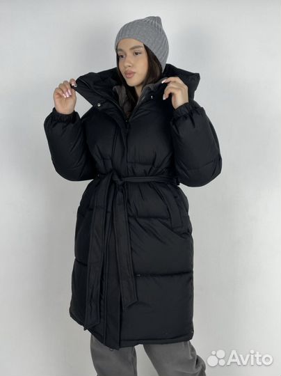 Пуховик с капюшоном (зима)