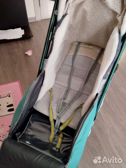 Зимняя коляска санки