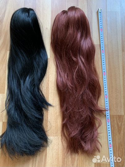 Волосы на заколках