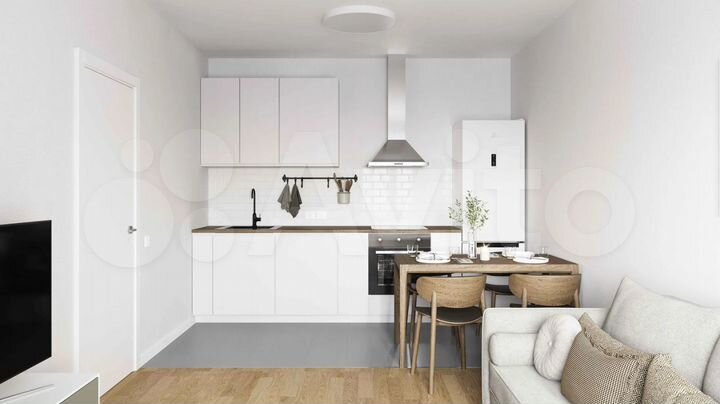 2-к. квартира, 53,6 м², 2/11 эт.