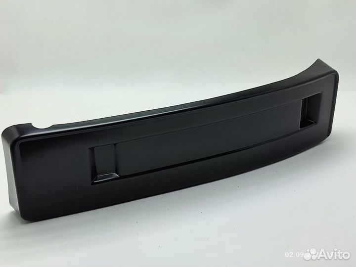 Подиум номера Lancer 10 рестайл с заходом на хром