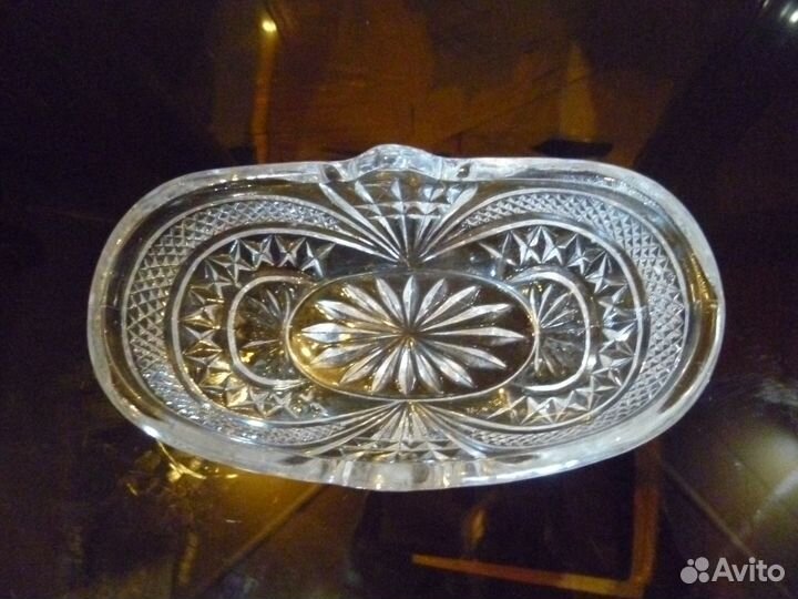 Конфетницы хрустальные из СССР