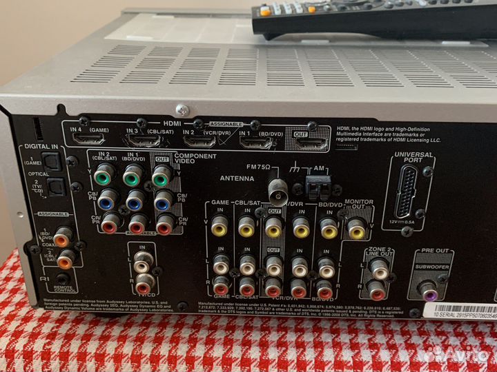 Ресивер A/V Onkyo TX-SR508