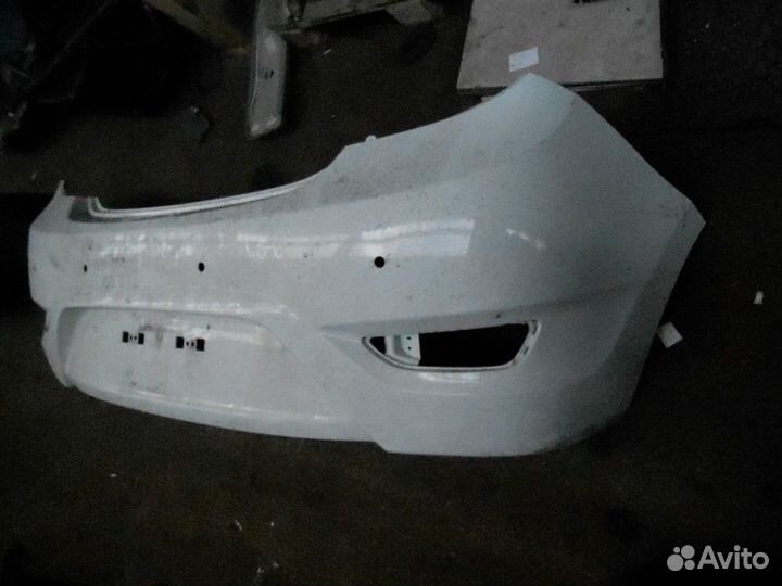 Бампер задний хэтчбек Hyundai Solaris 2010-2016