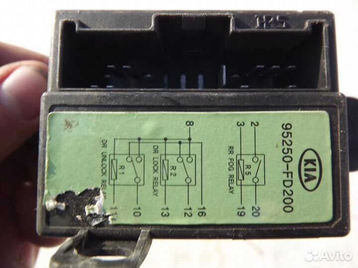 Блок электронный Киа Рио 1