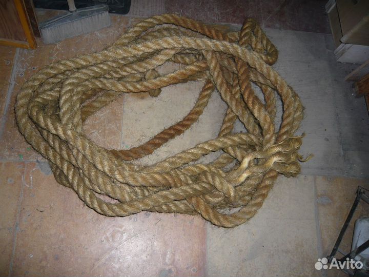 Канат пеньковый