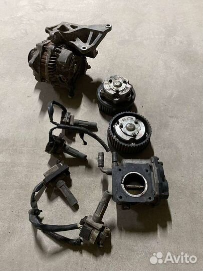 Генератор, катушки, заслонка