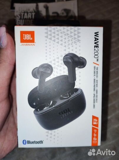 Наушники JBL Wave 200 Black б/у