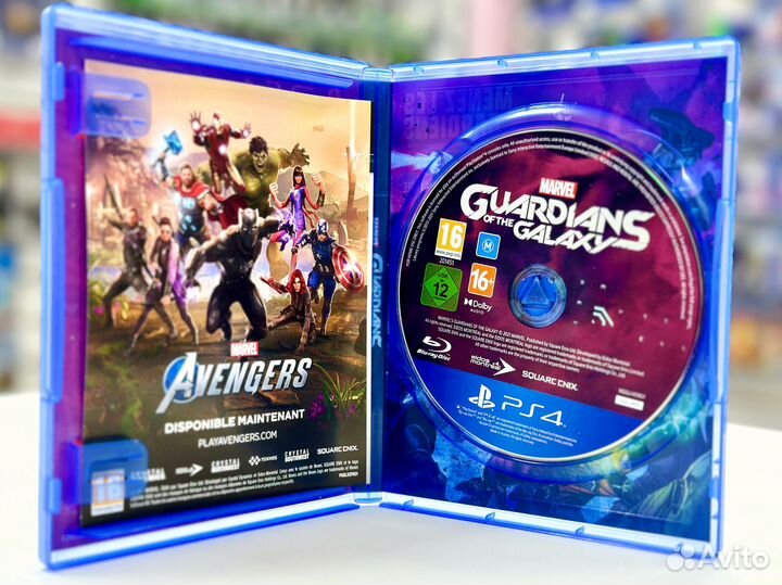 Стражи Галактики Marvel (PS4) Б\У