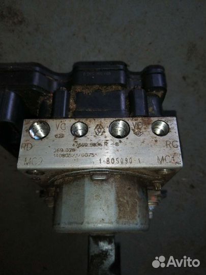 Блок ABS Renault Logan 2